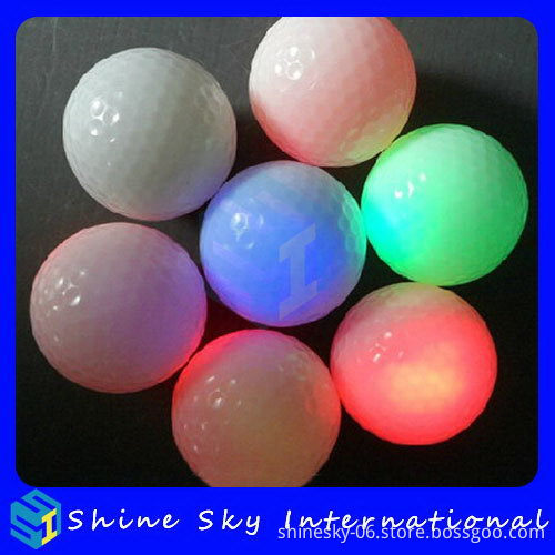 Top Level Crazy Selling Rohs Led Glitter Golf Ball